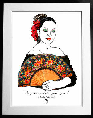 Lola Flores, penita pena