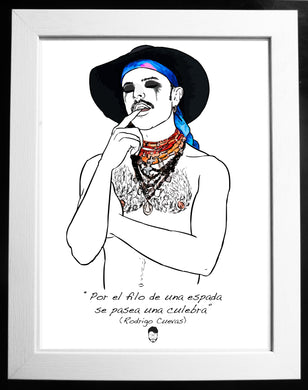Rodrigo Cuevas, veleno