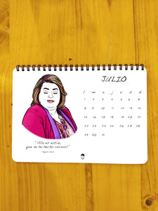 Calendario Paquita Salas 2024