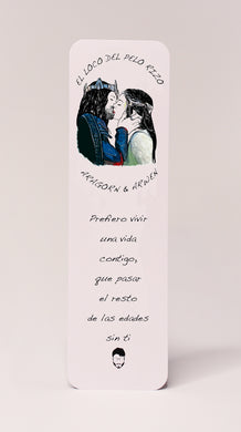 Marcapáginas Aragorn y Arwen