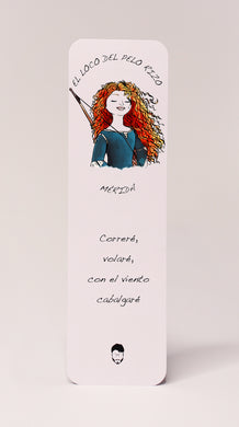 Marcapáginas Mérida (Brave)