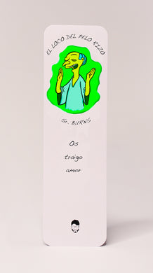 Marcapáginas Sr. Burns