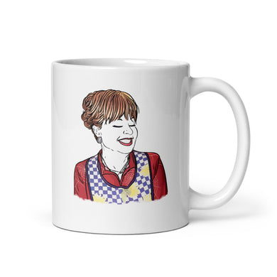 Taza blanca Vicenta