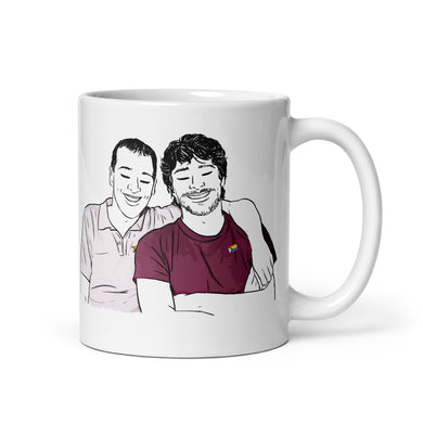 Taza Fernando y Mauri