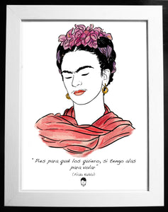 Frida Kahlo , pies para que los quiero...