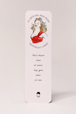 Marcapáginas Raffaella Carrà; Para hacer bien el amor