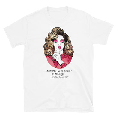 Camiseta unisex, Alyssa Edwars, Rupaul