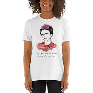 Camiseta unisex Frida pies