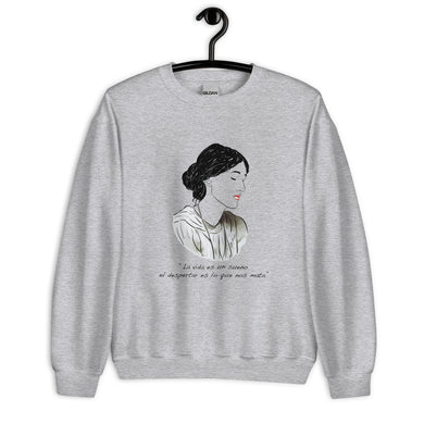 Sudadera Virginia Woolf