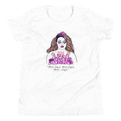 Camiseta de manga corta júnior unisex Miss Vanjie